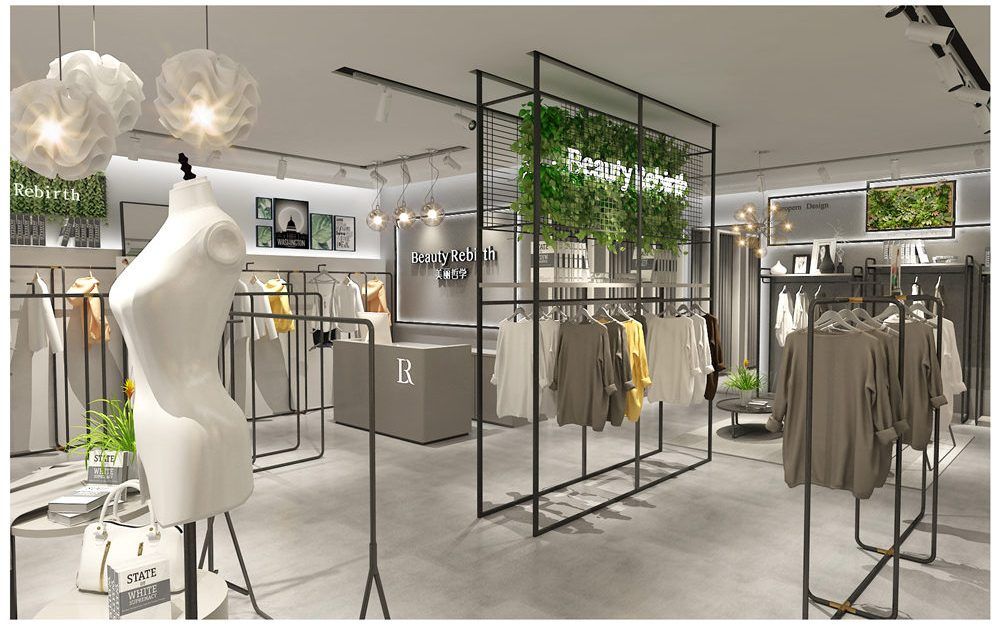 2020年女装店洋气装修效果图