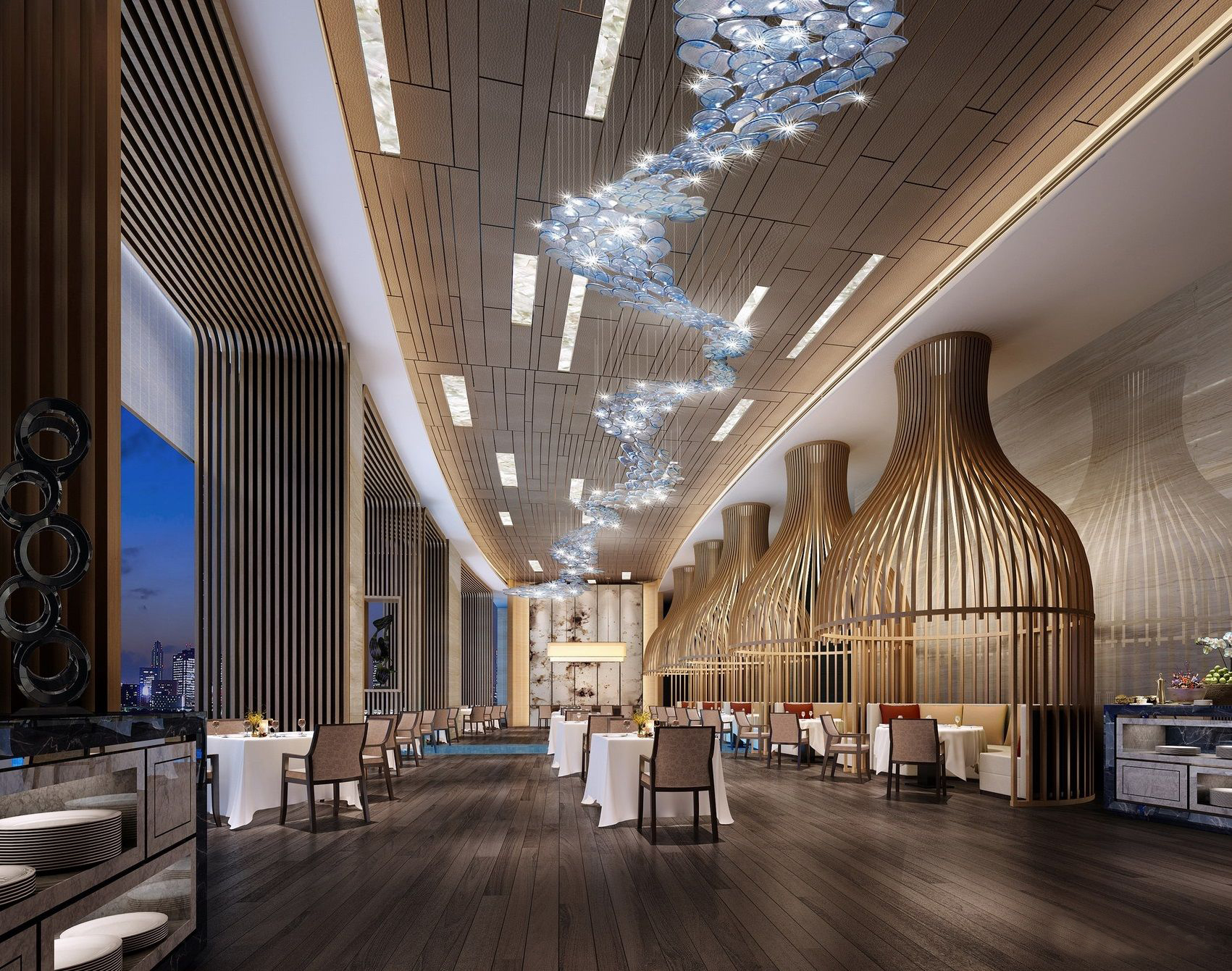 五星级自助餐厅装修有什么标准？