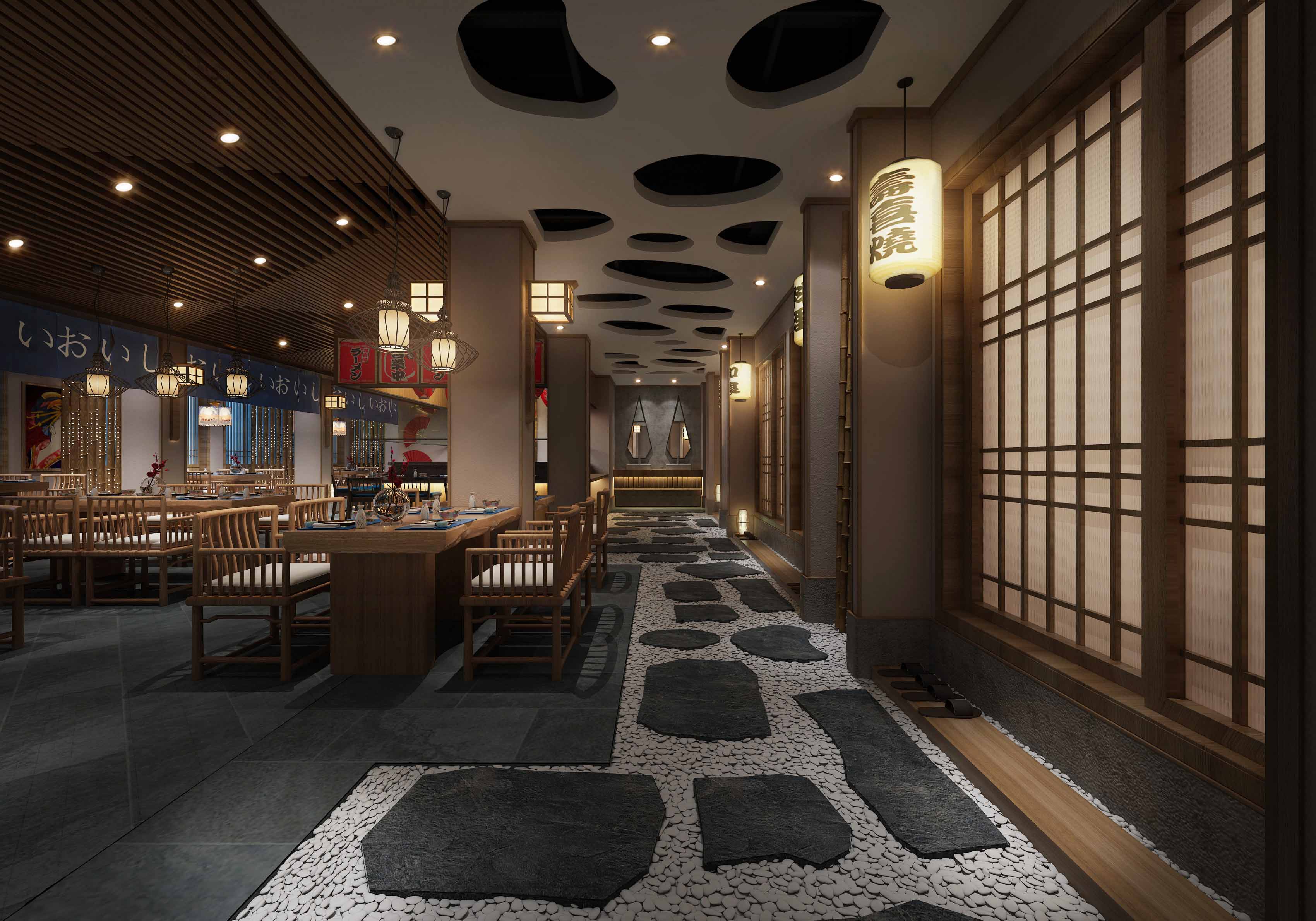 日本店装修效果图