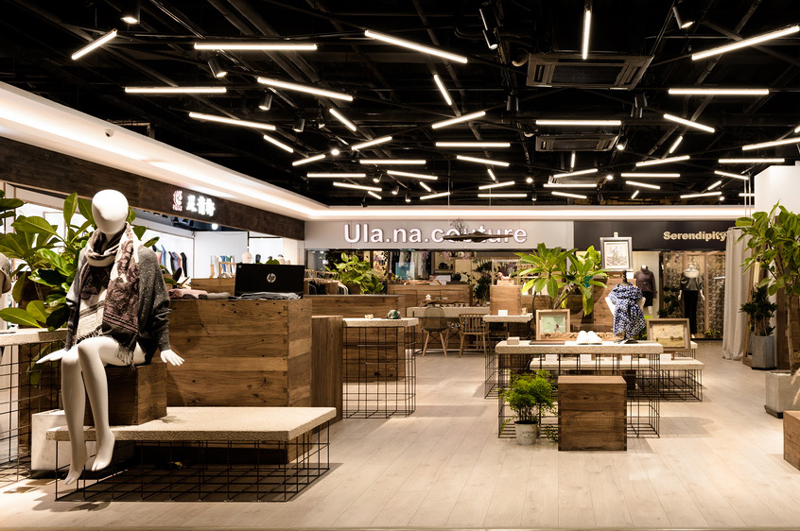 潮流集合店装修设计效果图