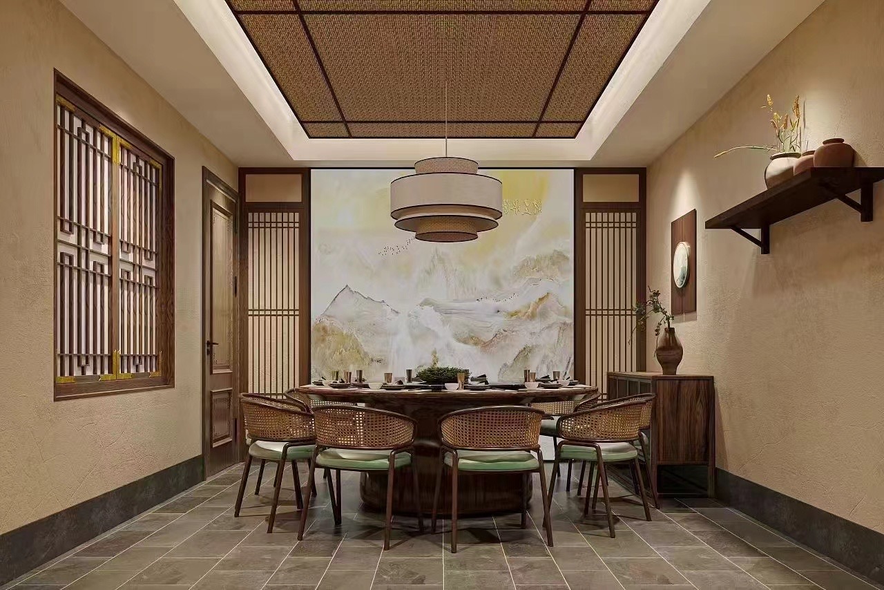 农家乐的餐厅装修设计